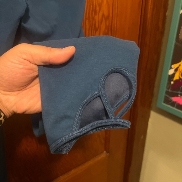 Free People Movement Women's Blue Elastic Waist Pull-On Leggings Medium - Picture 3 of 5